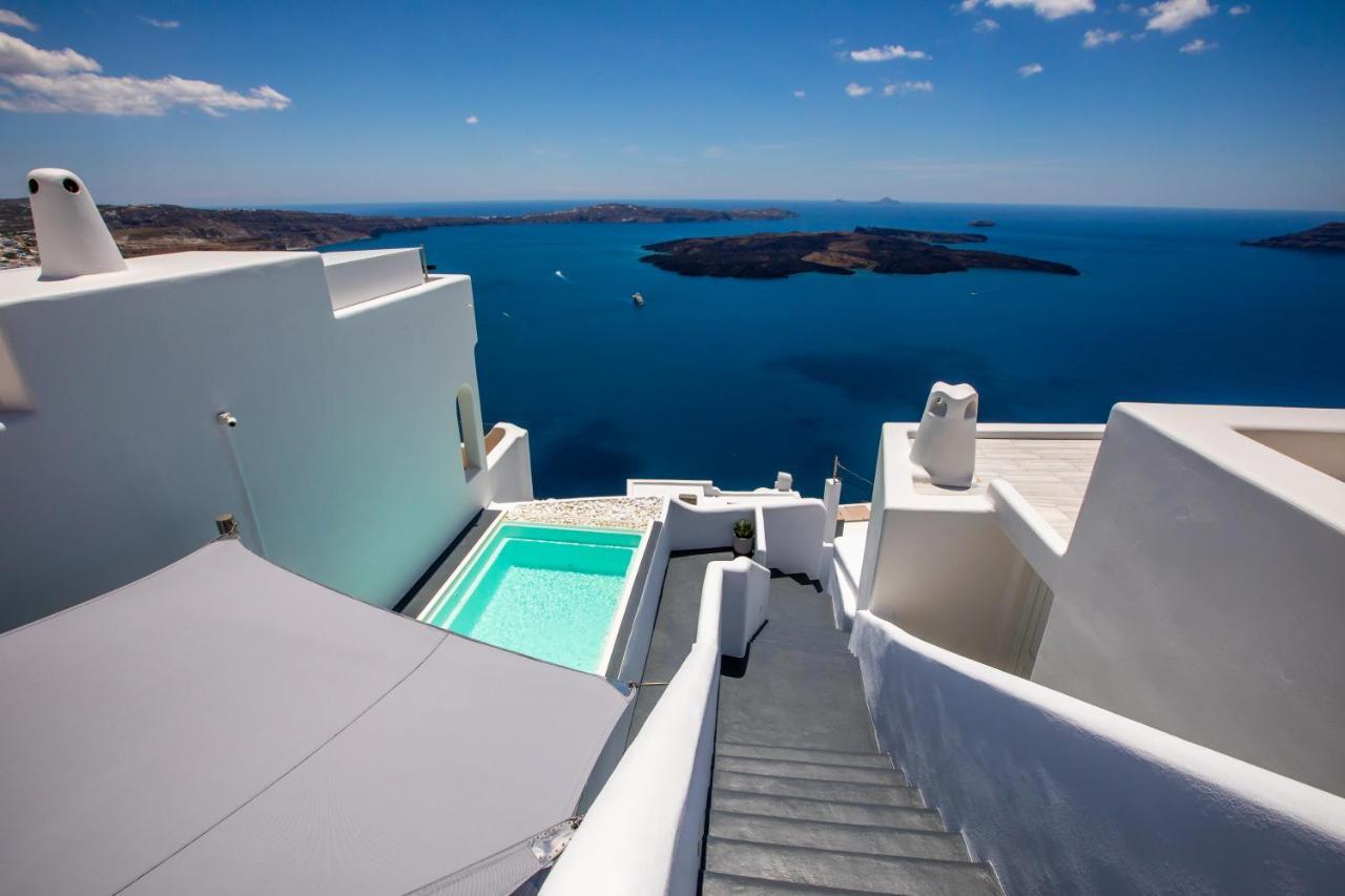 Вілла Santorini Delux (Adults Only) Імеровіглі Екстер'єр фото